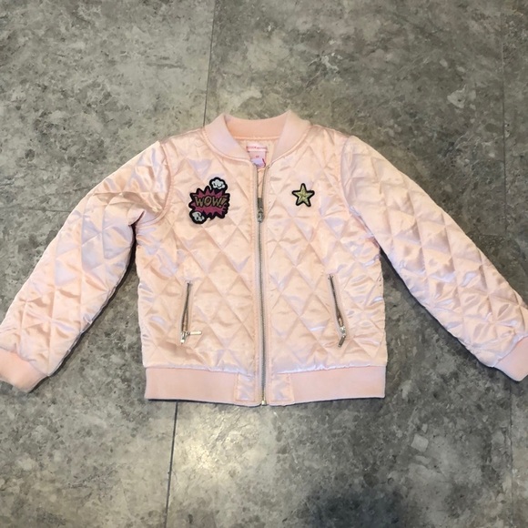 Design History Girls Pink Bomber Size 6X - Picture 1 of 5